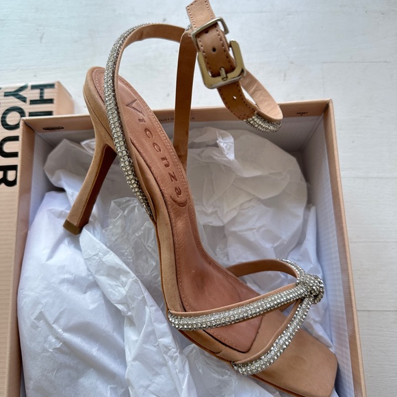 Vicenza Deena Crystal Heels size 9 - Picture 6 of 6